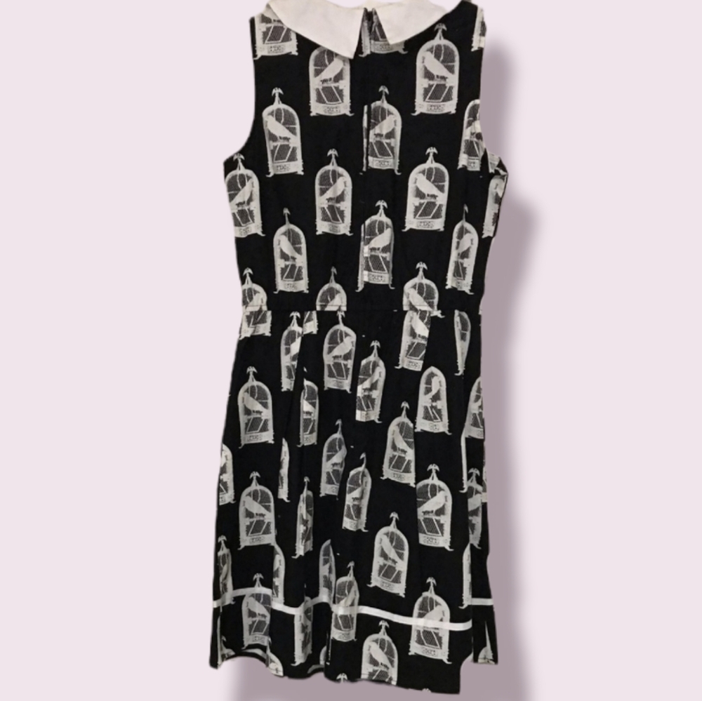 SzS Birdcage dress with peter pan collar - Picture 4 of 8